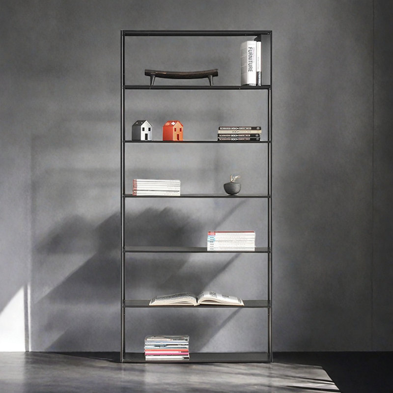 A practical and high-quality bookcase, 70.8"H x 31.4"W x 9.8"D