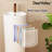 33" Tall Round Vitreous China Pedestal Bathroom Sink With Overflow and Pre-Drilled Hole-97272169