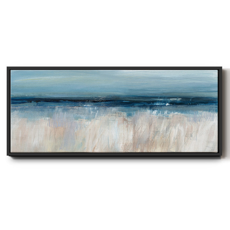 Abstract Sky- Framed Canvas