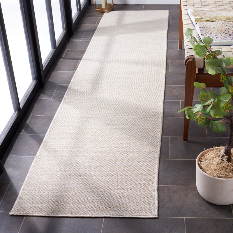 Tapis d'intérieur / extérieur Kiawna, Tapis de couloir 2 pi x 9 pi