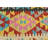 Macphail Multicolored Geometric Reversible Kilim 3X5 Handmade Oriental Rug