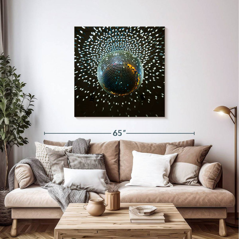Lumières disco Abarca, H 39 po x l 39 po