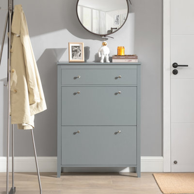 12 Pair Shoe Storage Cabinet