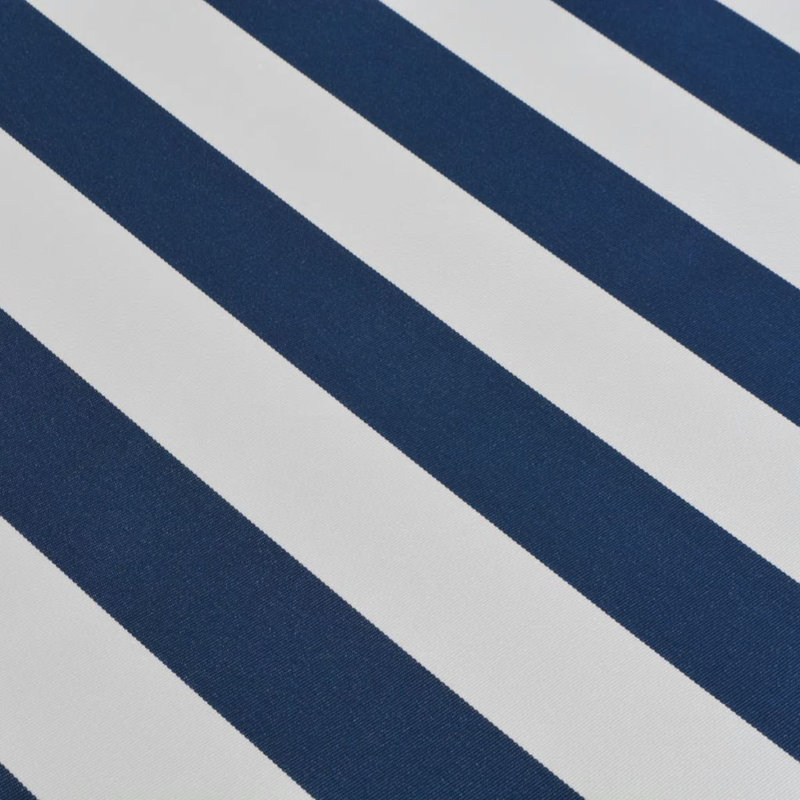 Symple Stuff 6cm W x 3cm D Blue Cover Retractable Patio Awning