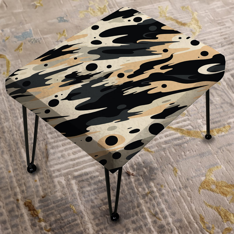 Tribal Fusion - Abstract Rectangle Ottoman