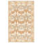 Tapis d'intérieur géométrique en laine, coton et viscose Earthly Treasures-114299267