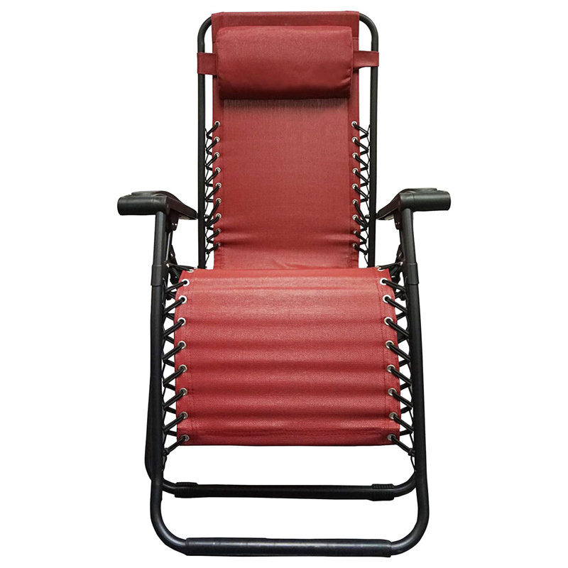 Folding Zero Gravity Chair, Red