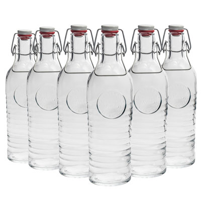 Officina 1825 Glass Swing Bottles - 1.2 Litre4