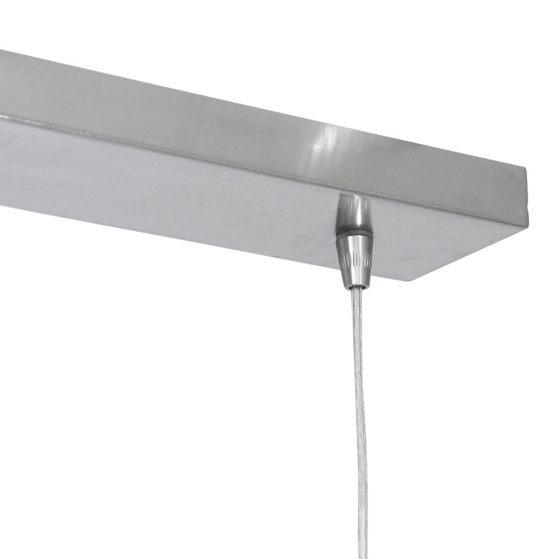 Susana 3 - Light Nickel Dome Pendant