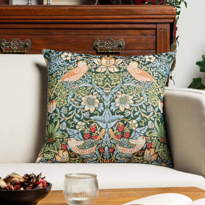 Floral Green Cushion