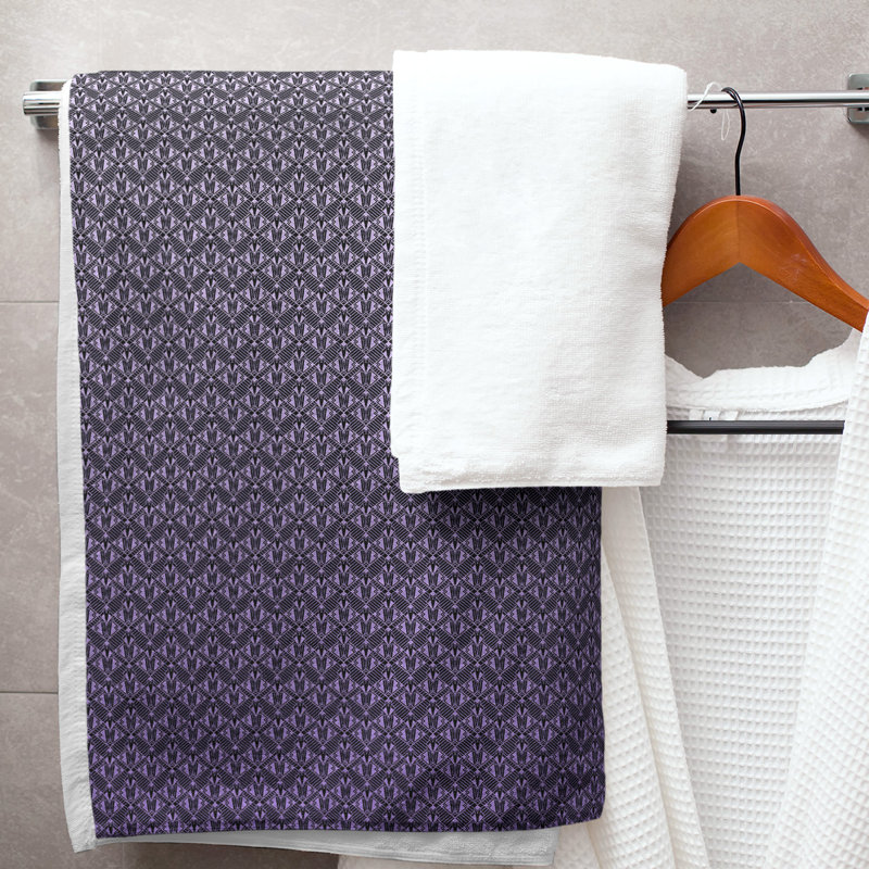 Katelyn Elizabeth Bath Towel, Purple Ombre