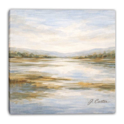 «Open Meadow», art mural sur toile tendue