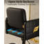 Fauteuil inclinable massant en simili-cuir-1895194607