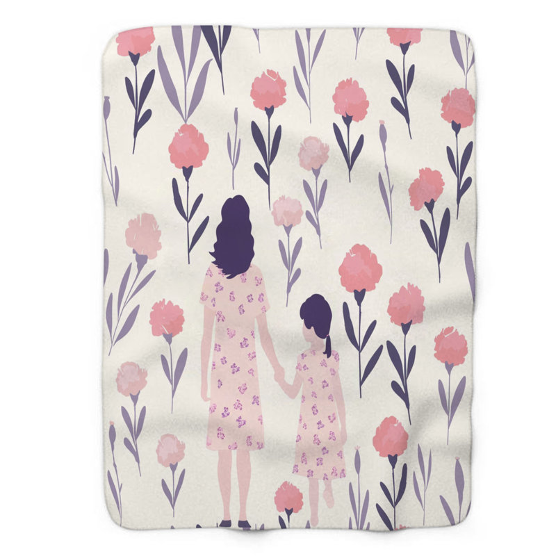 Soft Mom - 1 Piece Premium Blanket, 60" W x 80" L