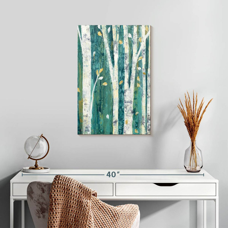 Harnek Birches In Spring II, H 24 po x l 16 po