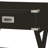 Black 1-Drawer End Table Side Table-766962445