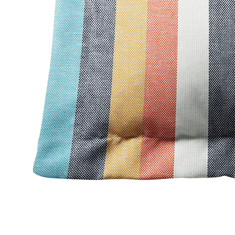 Flotteur et chaise longue Sunbrella, Orange / jaune / bleu Sunbrella