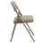 Oliverson Upholstered Metal Folding Event Chairs with Padded Seats-488726866