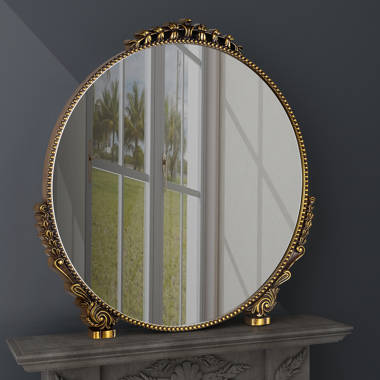 House of Hampton® Damiere Metal Oval Wall Mirror & Reviews - Wayfair Canada