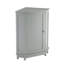 Élégante armoire de salle de bain grise