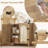 Rattan Sideboard Buffet Cabinets with Storage