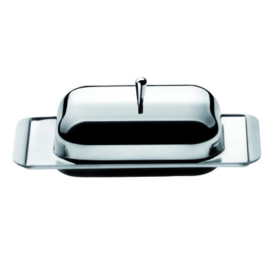 Giotto Stainless Steel Butter Dish