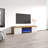 Floating TV Stand for TVs up to 78" with Electric Fireplace Included-71337405