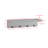 Ladue 4 - Hook Wall Mounted Coat Rack with Storage in White/Black-845317263