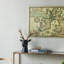 Art mural rectangulaire sur toile