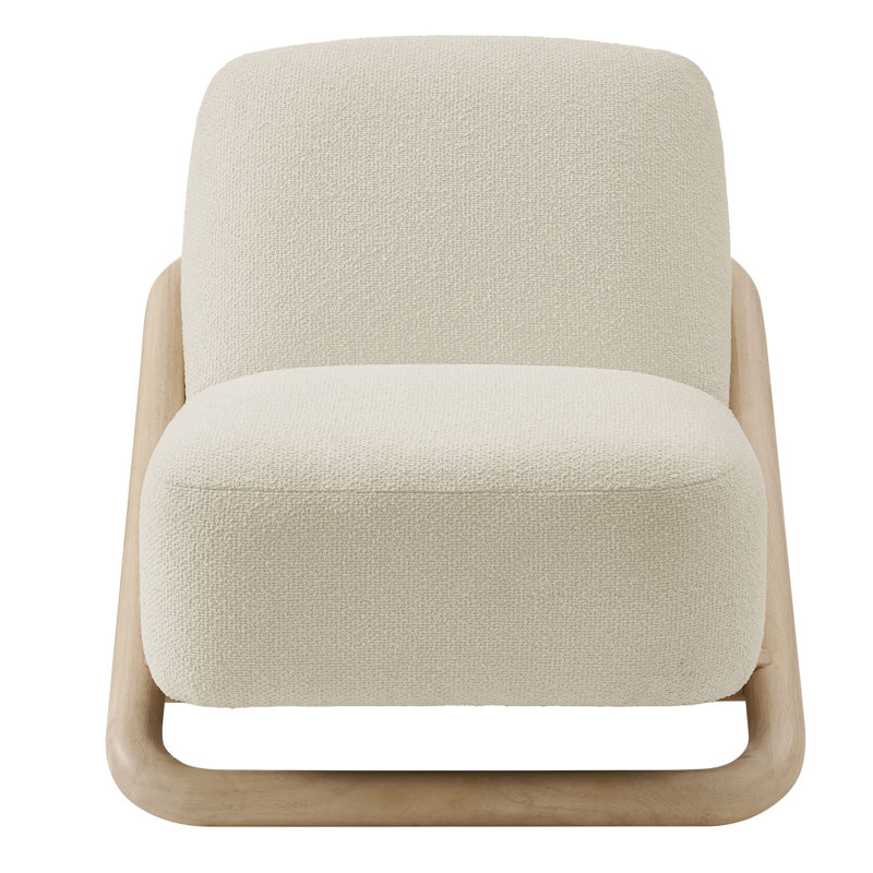 Chaise d'appoint Gabel, Chêne crème