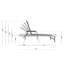 Chaise longue OXTON CHAISE (62754.00MGRYMP2)