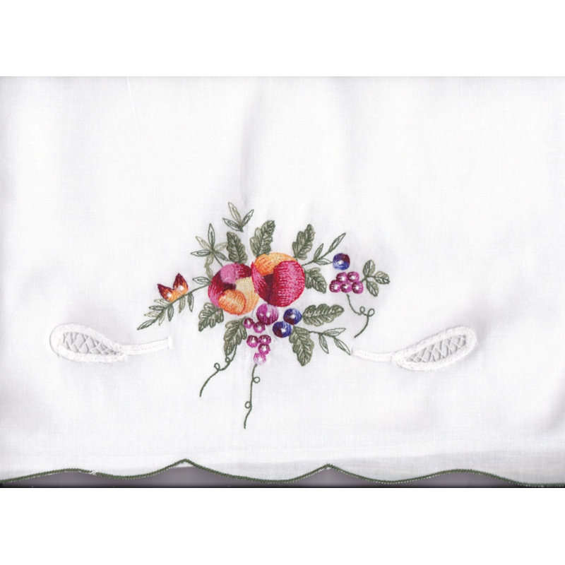 Ensemble de serviettes brodées 100% coton 3 pièces