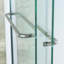 Porte de douche double coulissante WOODBRIDGE de 44 à 48 po de largeur x 72 po de hauteur avec verre trempé transparent de 5/16 po (8 mm)-120347308