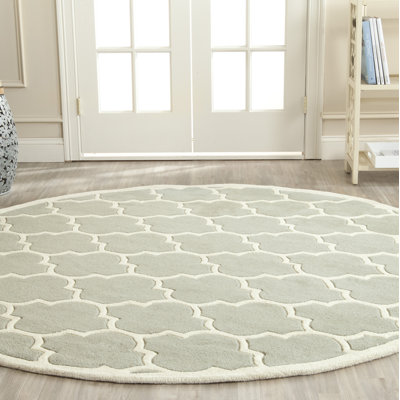 Tekonsha Geometric Wool Hand Woven Area Rug