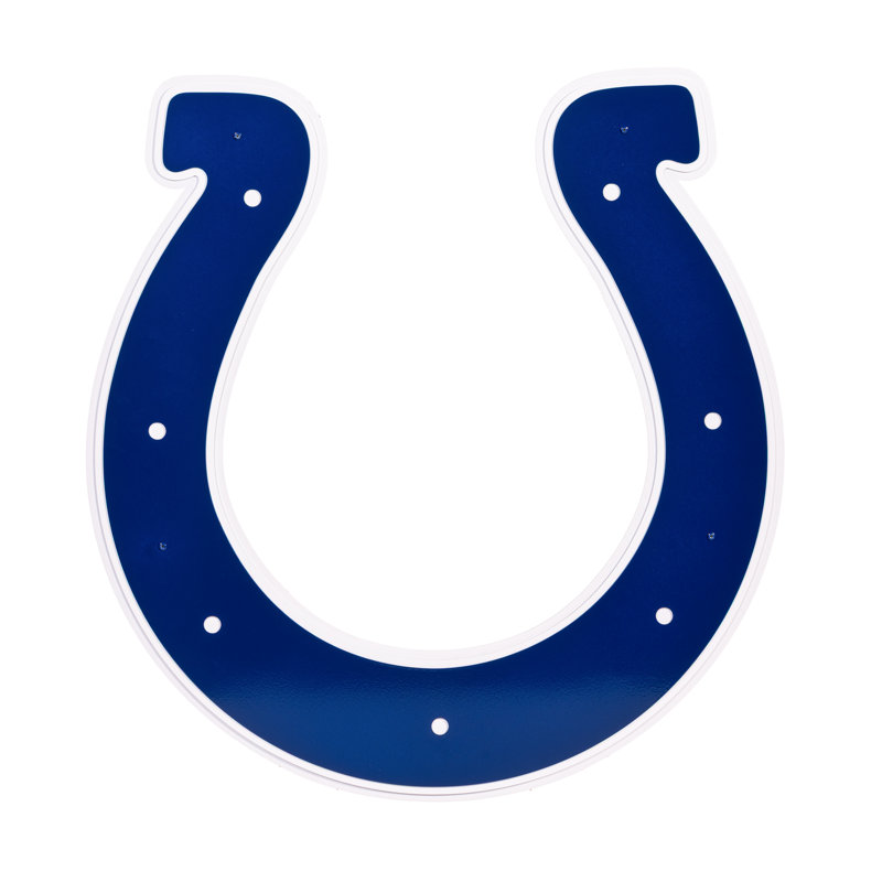 Art mural en métal Indianapolis Colts