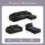 Canapé modulaire modulaire pour causeuse 2 places-568606355