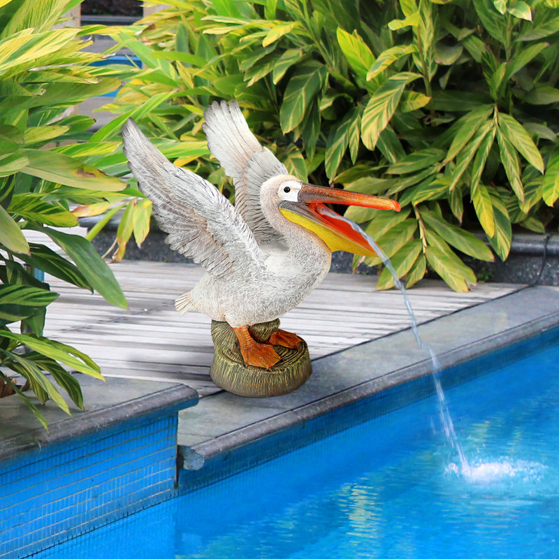 Oceanside Pelican Spitter Piped Statue