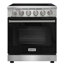  Cuisinière électrique 30 po avec hottes murales 30 po Kostch, cuisinière 5 éléments chauffants, 4,55 pieds Four en acier inoxydable-122614553