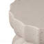 Ensemble de tables basses 13 "d'extérieur moderne et intérieur imperméable Ensemble de tables basses et de tables d'appoint Design durable en ciment Mgo convenant au patio, au jardin et au salon, blanc, 2 pièces-1330868589