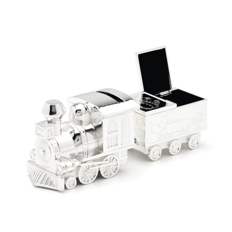 Train with Caboose Coin Bank