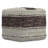Grady 18"W Wool and Cotton Square Pouf-1811086377