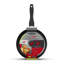 Tower SmartStart Gourmet Aluminium Frying Pan with Easy Clean Aeroglide Non-Stick, Long Lasting, Induction Compatible, Oven Safe, PFOA Free, Black-83987468
