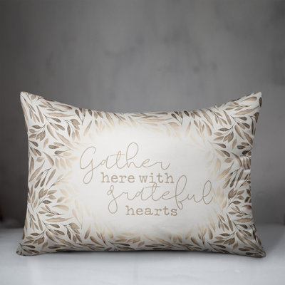 Floral Throw Pillow