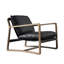 Fauteuil club en cuir Daze