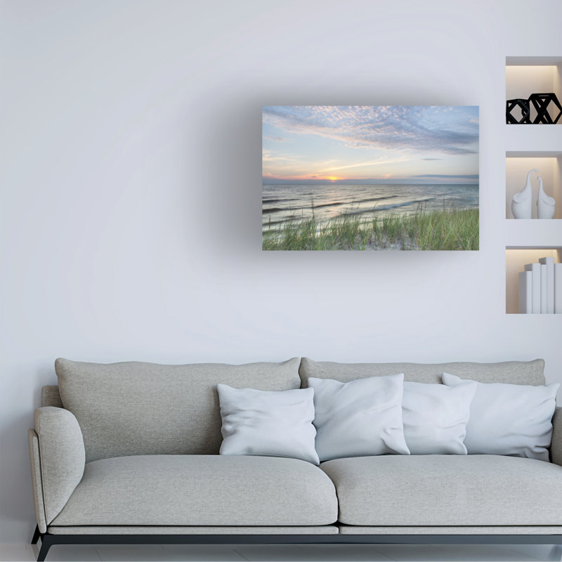«Lake Michigan Sunset III» par Alan Majchrowicz, H 16 po x l 24 po x P 2 po