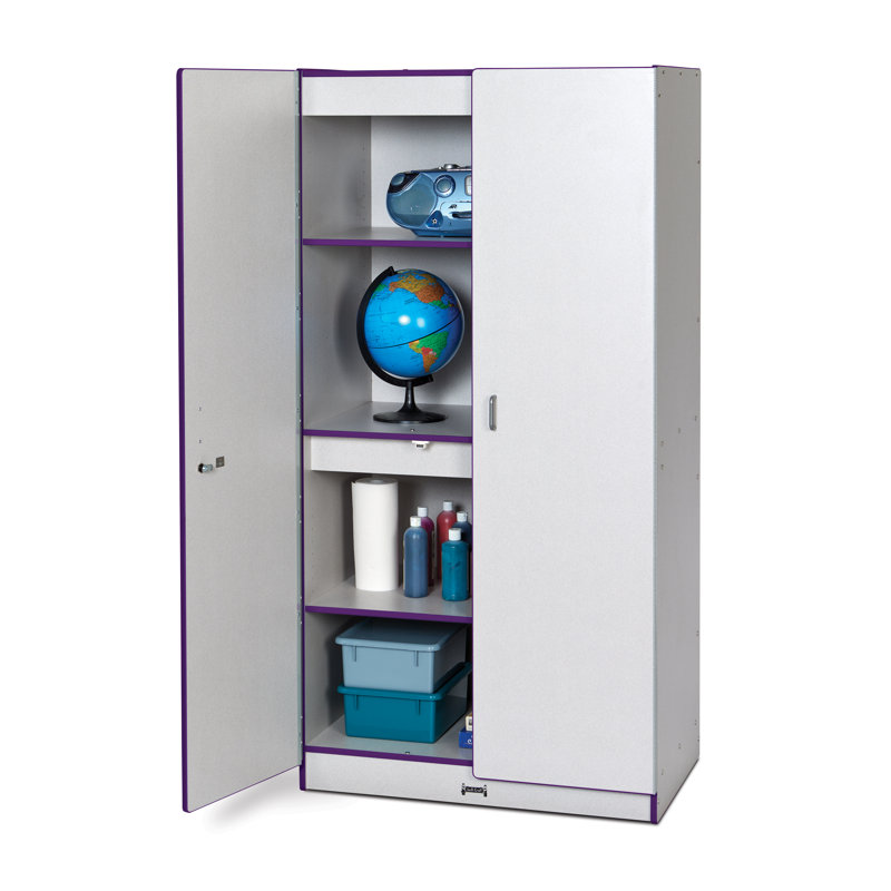 Armoire de rangement Rainbow Accents, Mauve