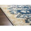 Tapis décoratif bleu oriental/beige n’de-23173968