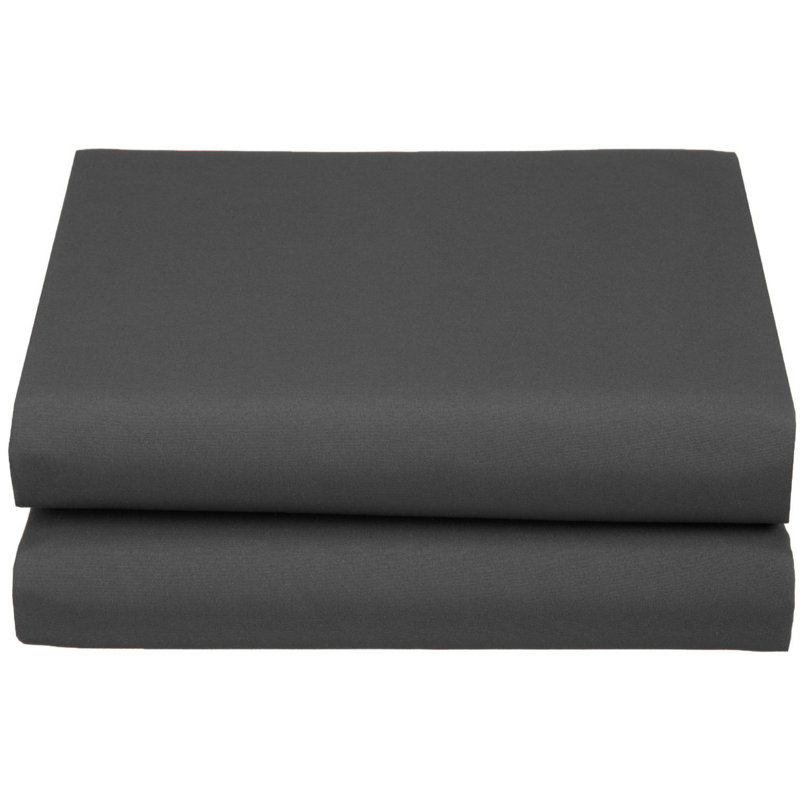 Swift Home Super Soft Microfiber Fitted Sheet, Gray