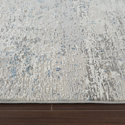 Tapis gris / bleu Stella