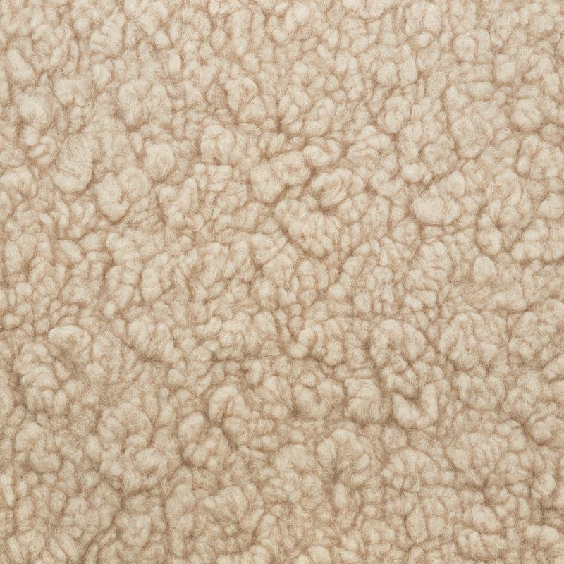 Cali Storage Ottoman, Chai Shearling